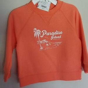 Janie & Jack Coral Sweatshirt